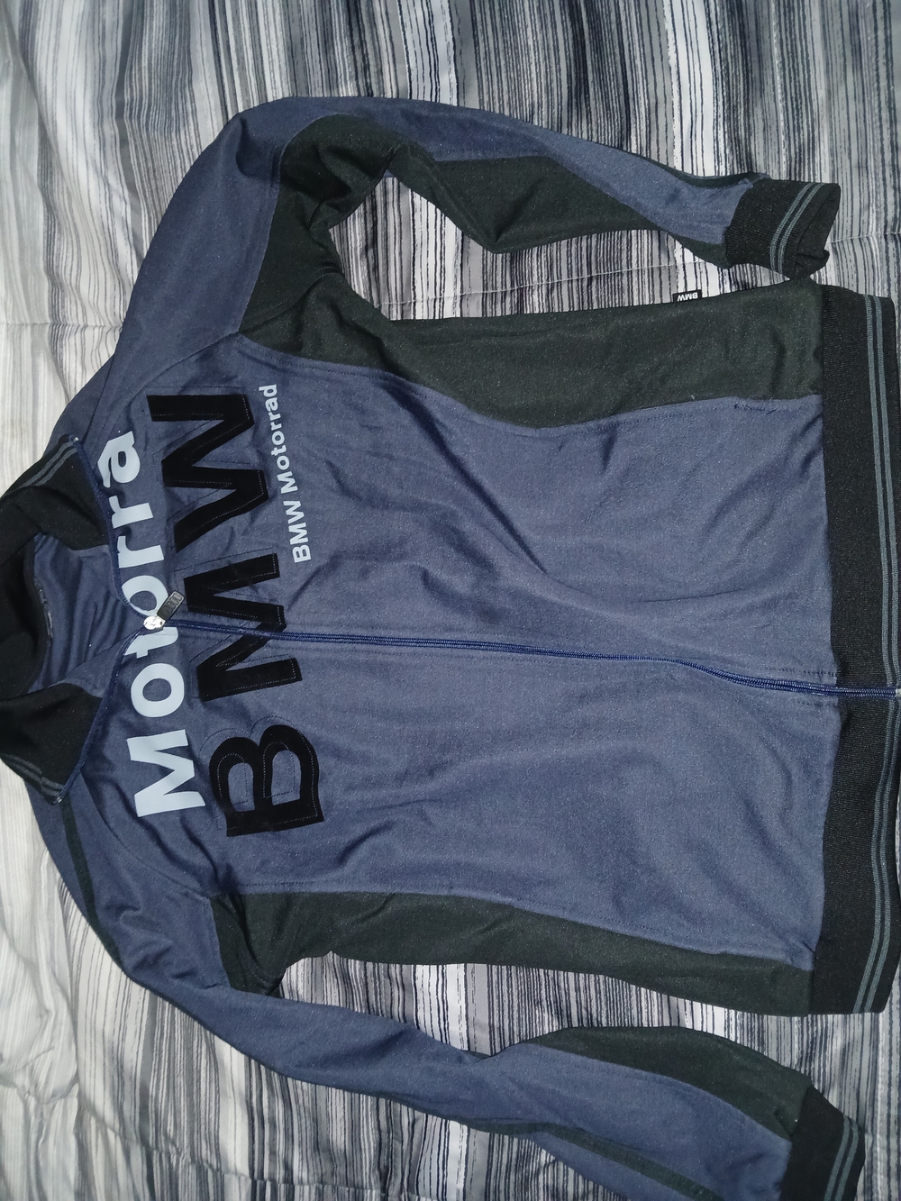 BMW Navy and Black Lightweight Riding Jacket